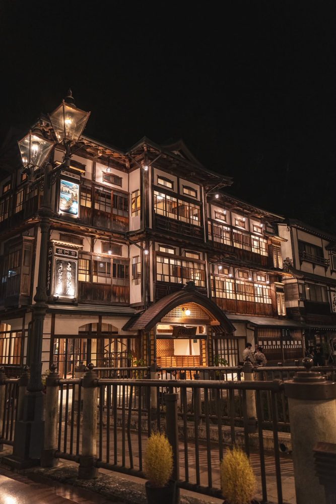 銀山温泉の写真