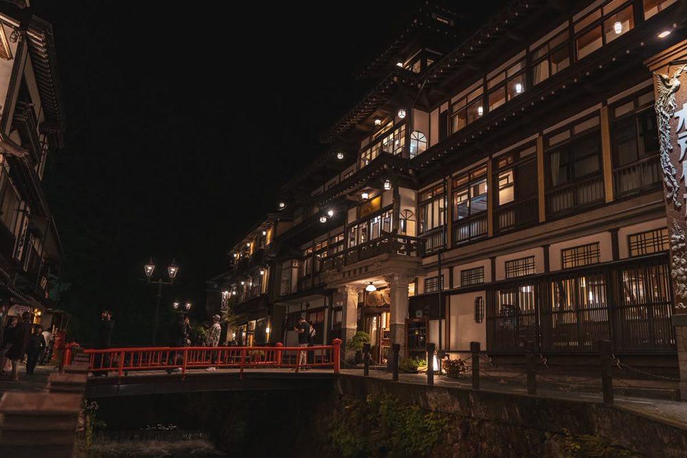 銀山温泉の写真