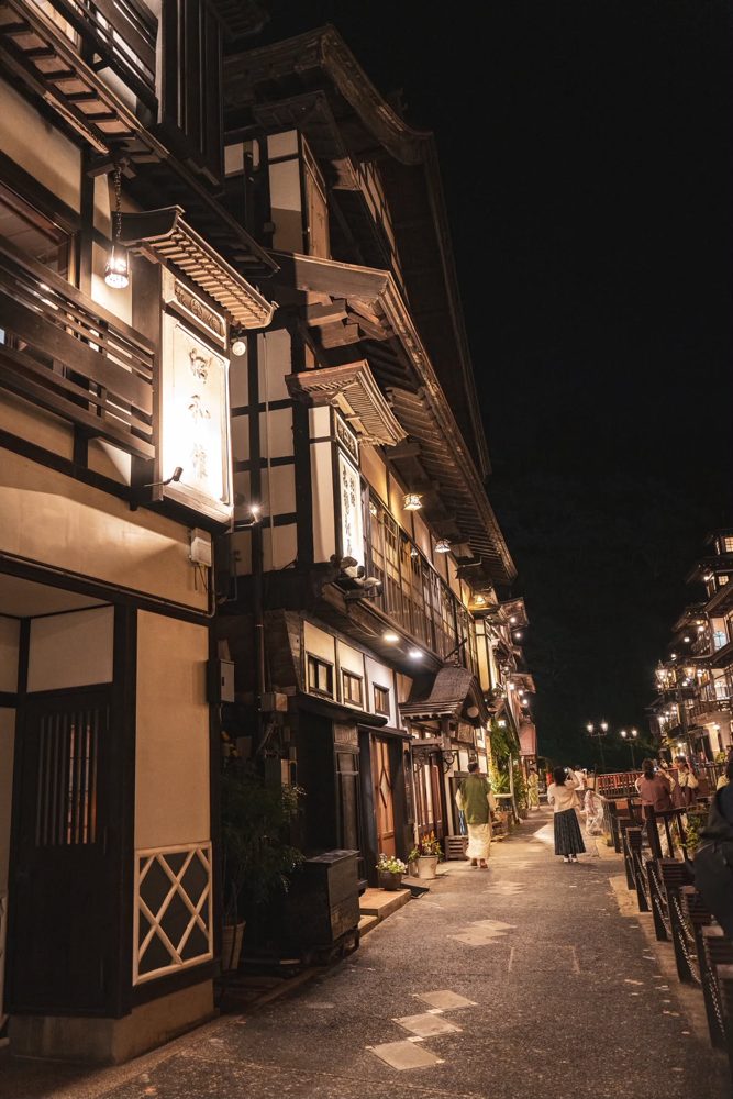 銀山温泉の写真