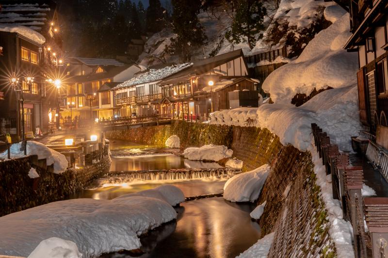 銀山温泉の写真