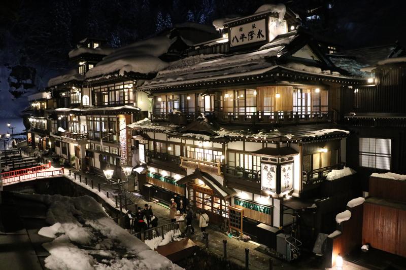 銀山温泉の写真