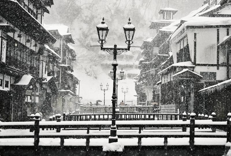 銀山温泉の写真