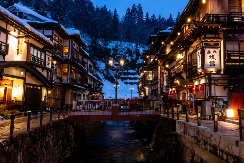 銀山温泉の写真