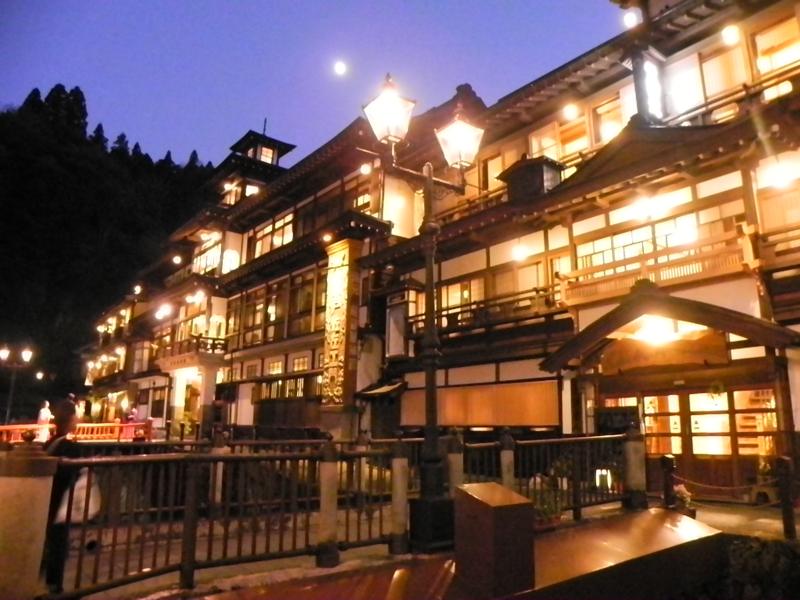 銀山温泉の写真