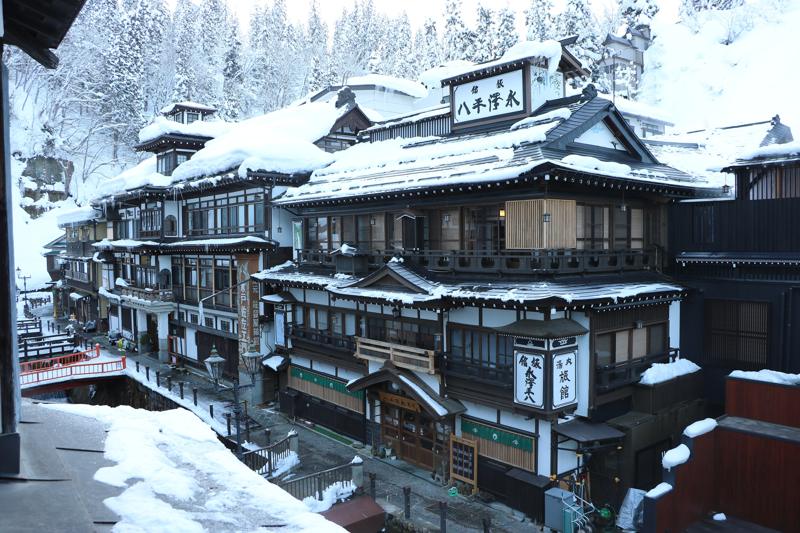 銀山温泉の写真
