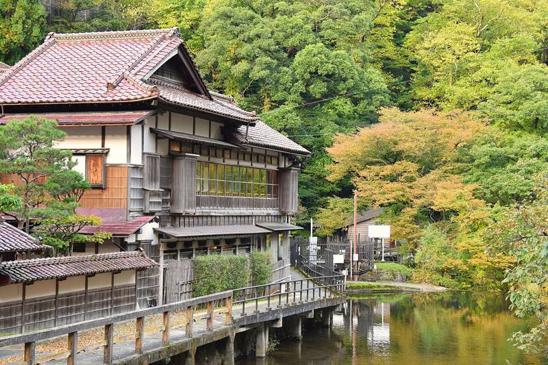 会津東山温泉の写真
