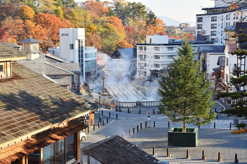 草津温泉の写真