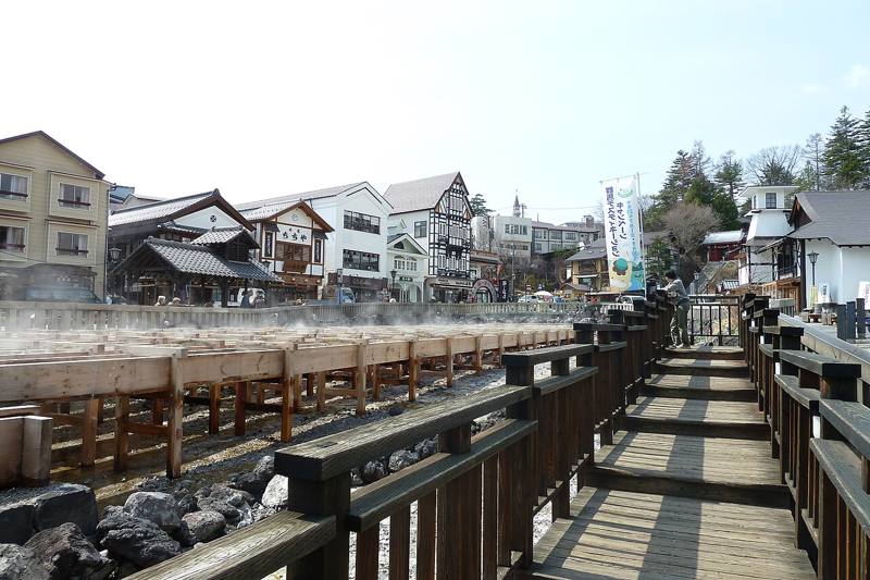 草津温泉の写真