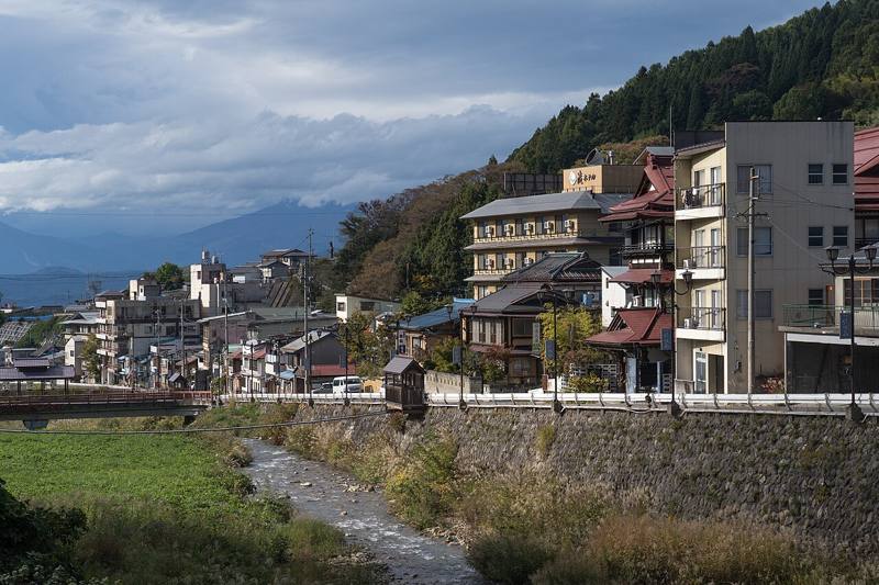 渋温泉の写真