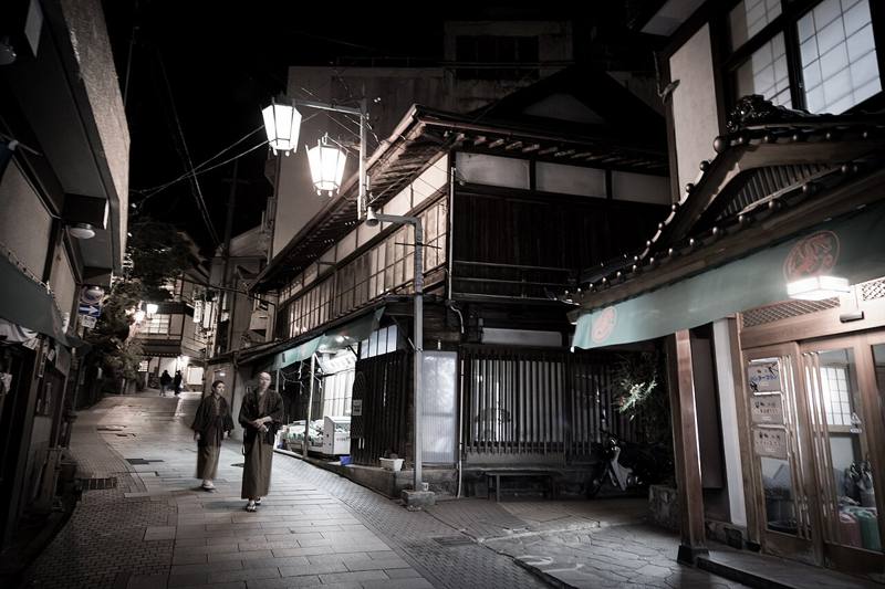 渋温泉の写真