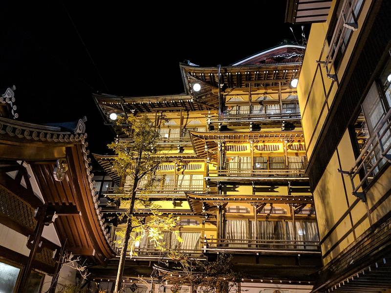 渋温泉の写真